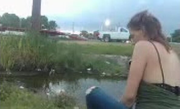 fishing while free falling months before this recent landing