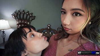 Sexy Realtor Close Deal With Small Kiss