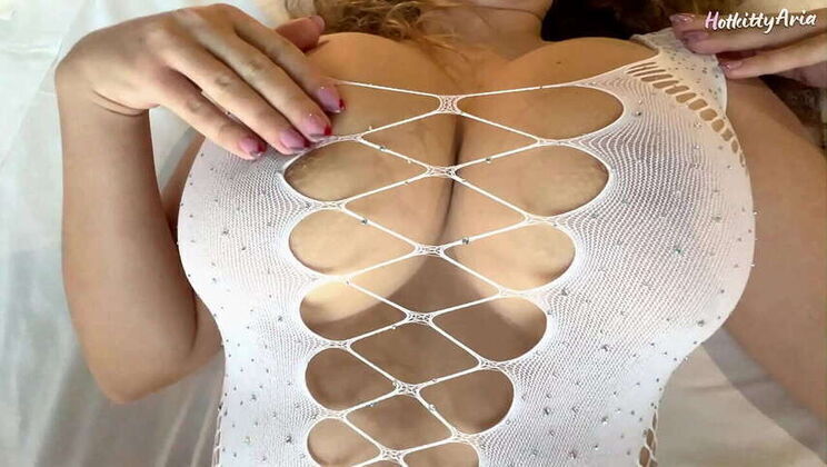 Busty Blonde Latina Makes with Huge Fantasy Boobs Homemade Amateur Porn