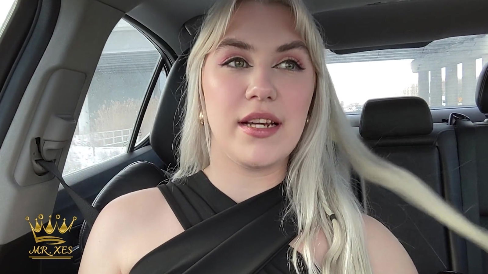 Behind Maisey Monroe Post Shoot Road Head