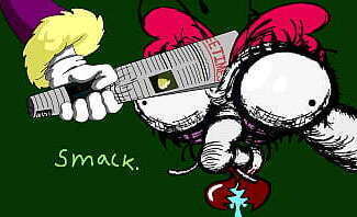 With Huge Slaps Wife