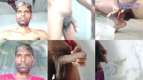 Rajesh Playboy naked foreskin hairy uncut masturbating showing bubble butt cumming cover. cumshot pissing bathroom