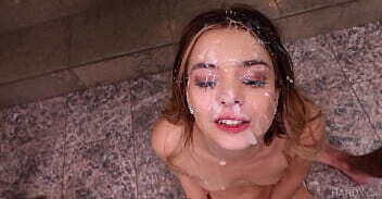 Naughty Nymphe 1st Blowbang - Molly Little - HardX