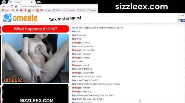 Omegle sexy girl strip dancing