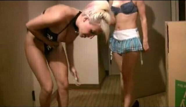 Jordana punches Nazi Pornstar Jacky Joy!