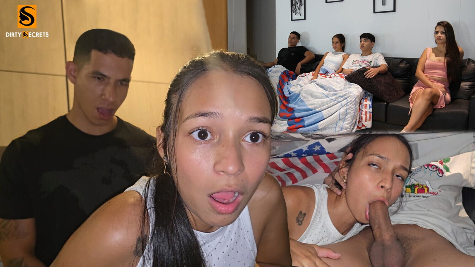 HUSBAND CHEATED FUCKING STEPSON'S GIRLFRIEND