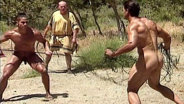 GREEK GAMES- Naked Athletes Battle Capture