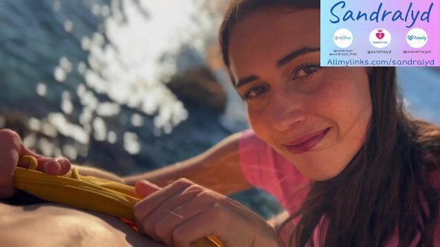 Public blowjob. Making love with inside cheeks