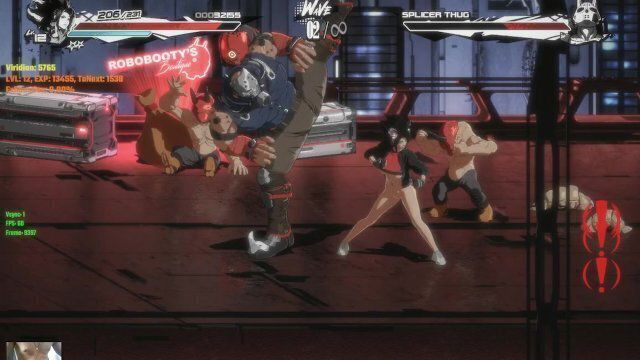 PURE ONIX Sexy goth fighting naked