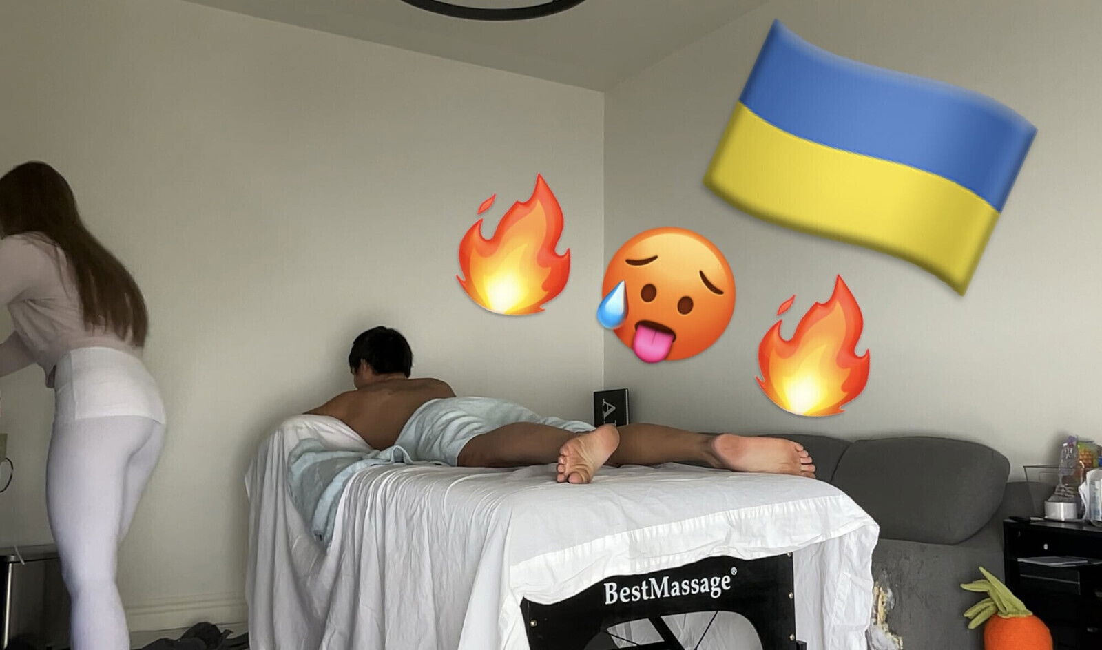 Legit Ukrainian Giving into Asian Monster Appointment