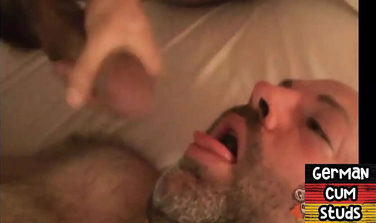 German amateur DILF rimmed facefucked
