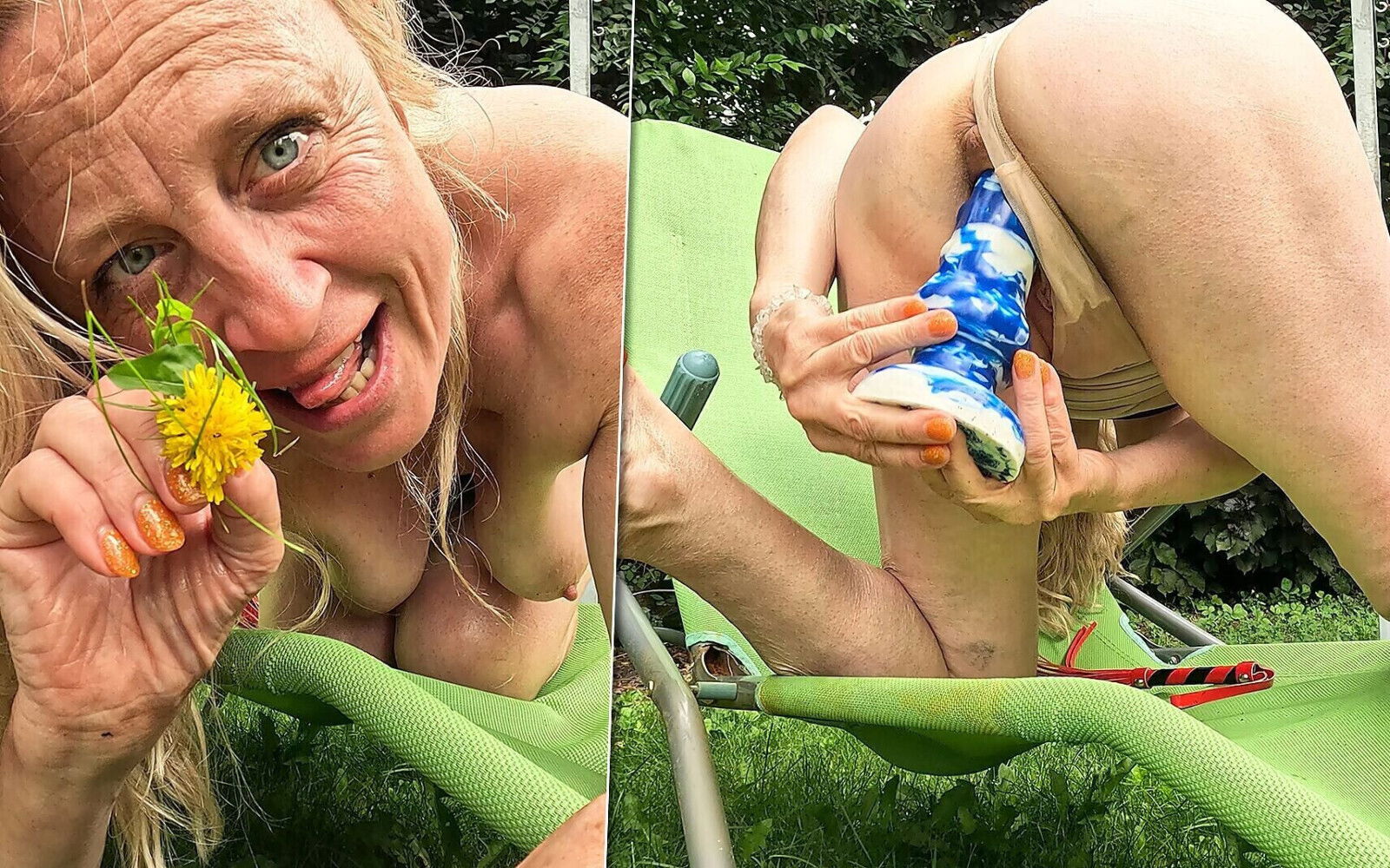 Mega Dildo Prolapse Pussy