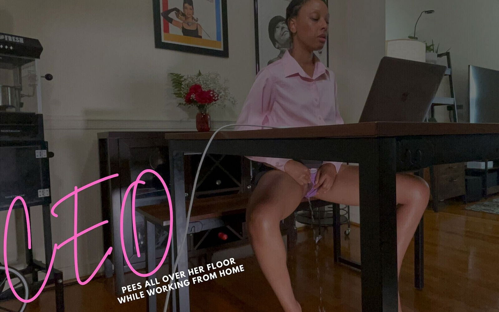 Pees Over Floor While Working From Home