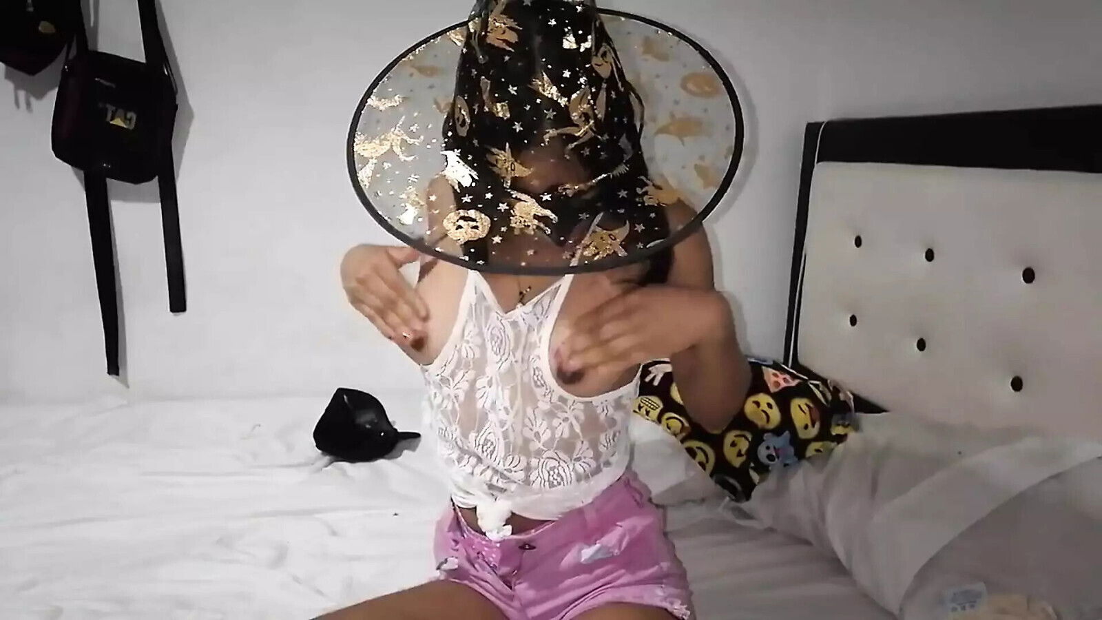 Halloween night niece didn't want candy.