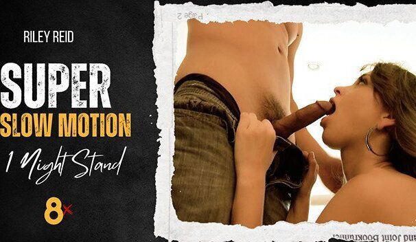 Slow Motion Riley Reid Blowjob