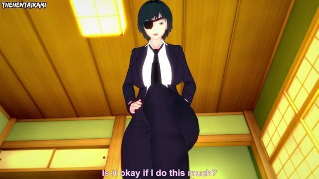 Chainsaw Footjob Hentai with Girls!