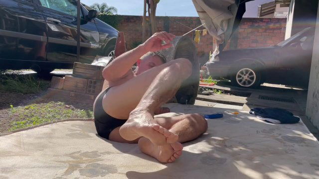 Tomando fogo rabinho