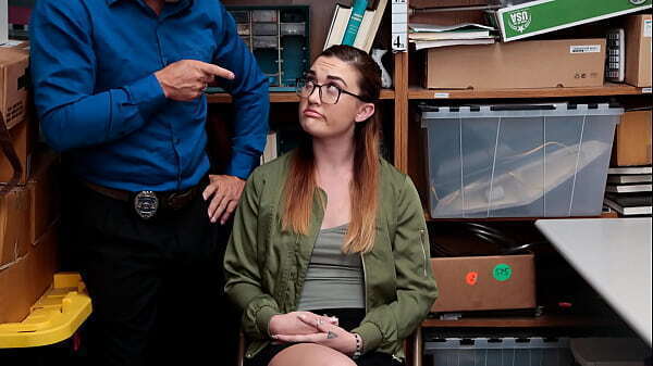 Loss Prevention Office Spots Teen Stealing Goods from Store Fucks Perp4k