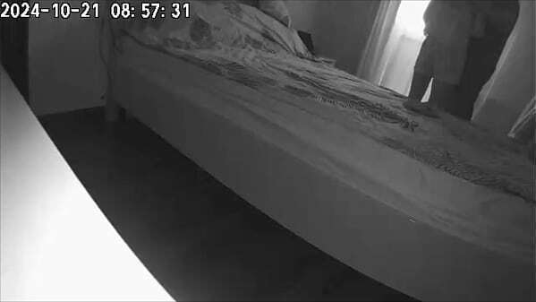 Wife installed hidden camera filmed cheating husband housekeeper. Real video