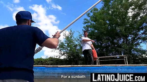 LatinoJuice.com Liam &amp_ Luke Ryder Muscular Luke Ryder gobbleed Liam craving mouth