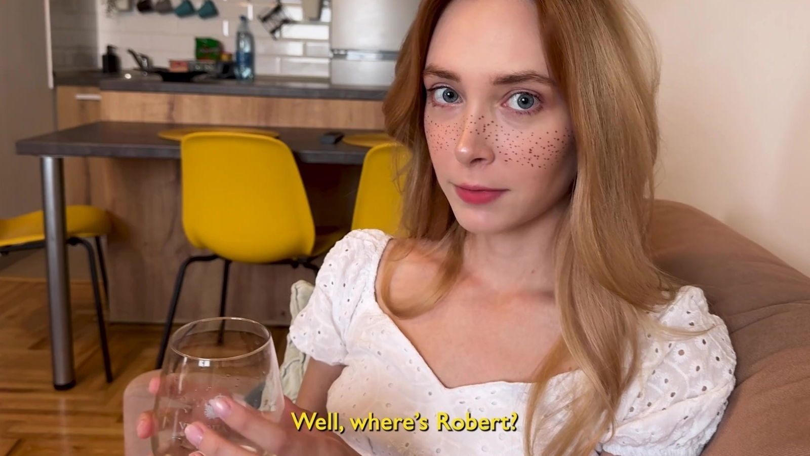 Russian slut with perfect body cheats husband with