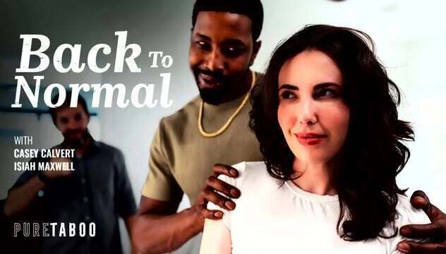 MILF Brunette Interracial Casey Calvert Back Normal