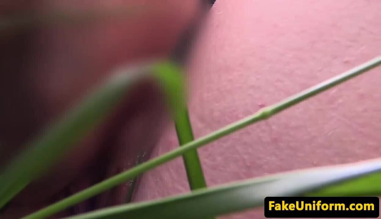 Pussylicked redhead brit cockrides officer