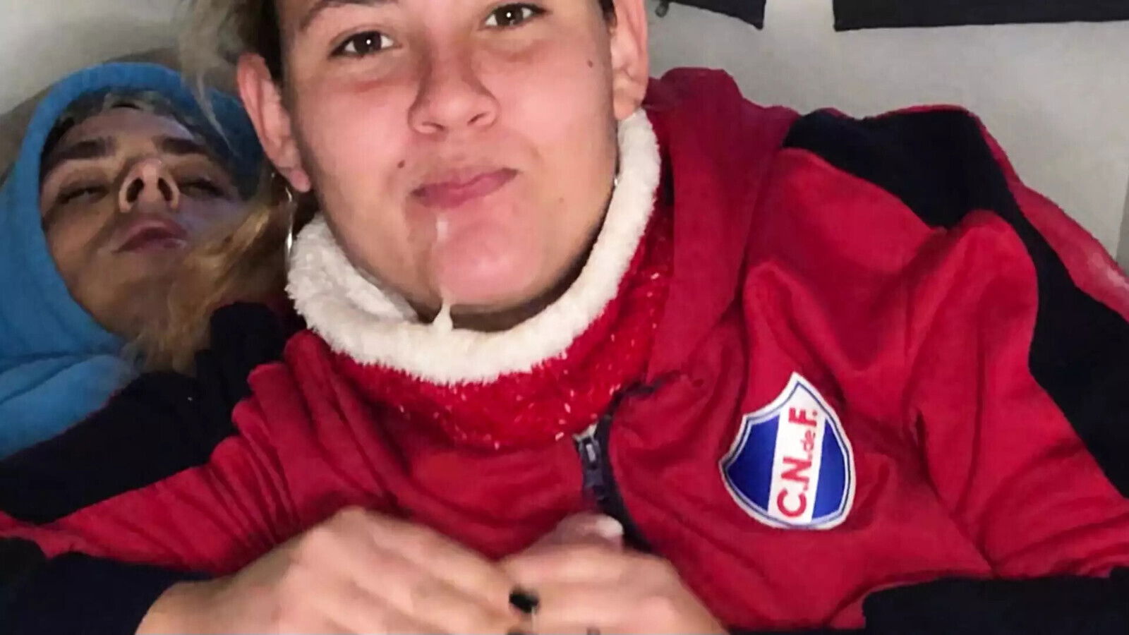 Makes Ejaculate with Mouth Happy Full Slow Motion