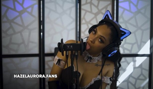 Sexy Maid Gives Personal ASMR Care (Ear Eating, Licking, Boobs)