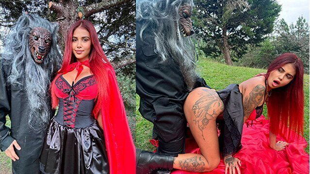 Caperucita Estaba Perdida Bosque Follada Lobo Feroz Yorgelis Carrillo