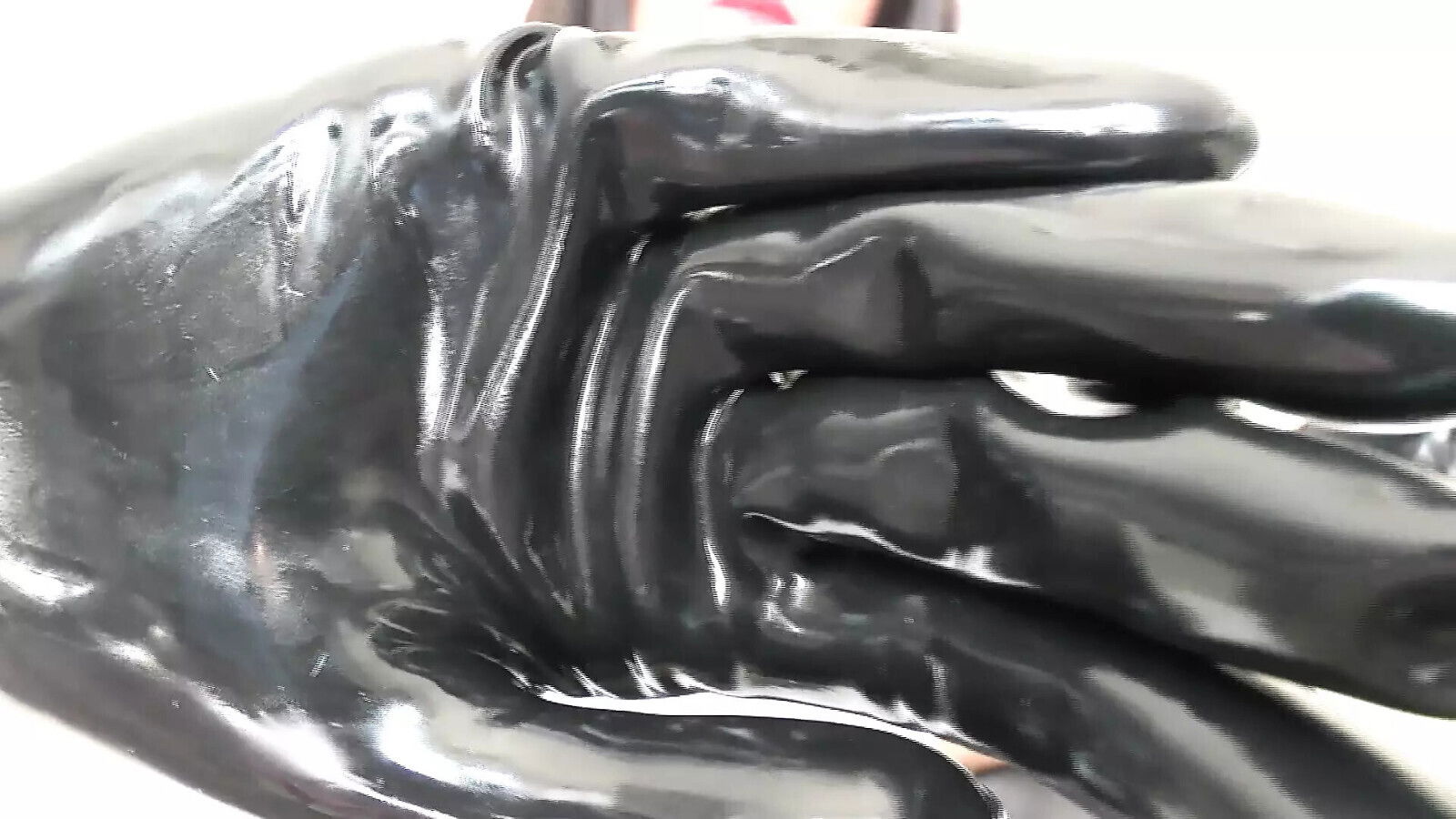 Decide When Breathe Black Latex Gloves