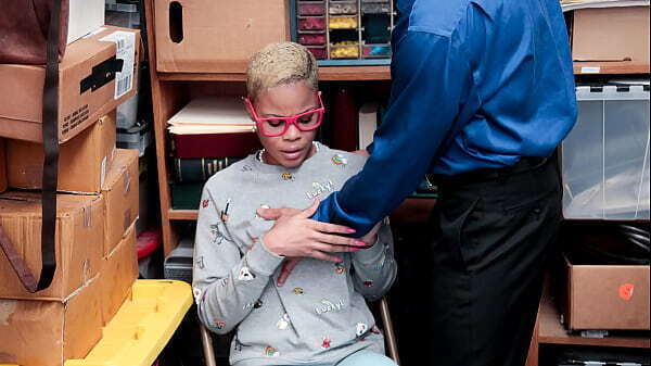 Teen Trying Hide Leash Stolen from Store Fuckthief