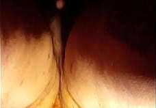 Fat chub rides dildo