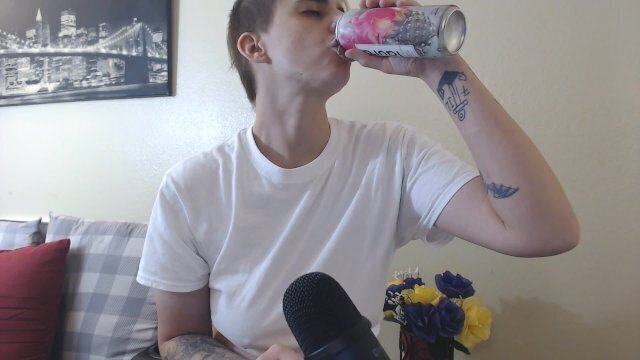 ASMR Swallowing Burping