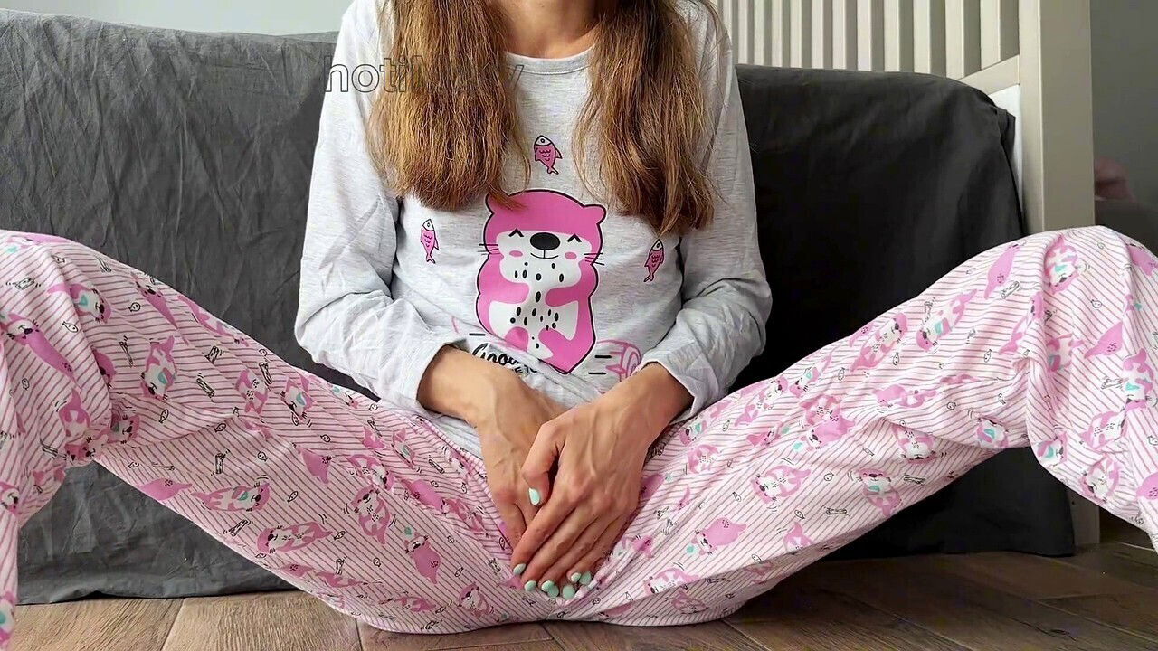 Extreme close-up pussy fingering leading squirting orgasm