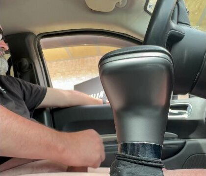 Masturbated drive-thru