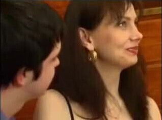 Older Lady In Black Gets Fucked 