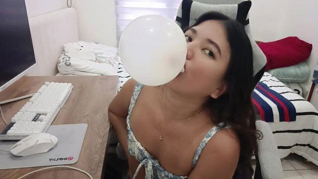 bubble blowing