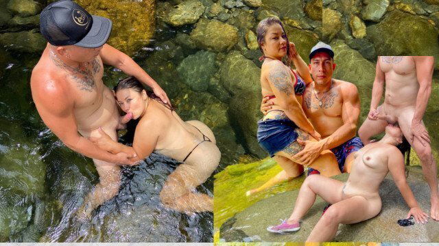 Invito conductor Uber dejo follar aire libre