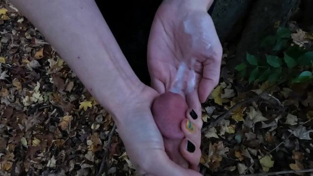 snuck from party could play with slow motion cumshot