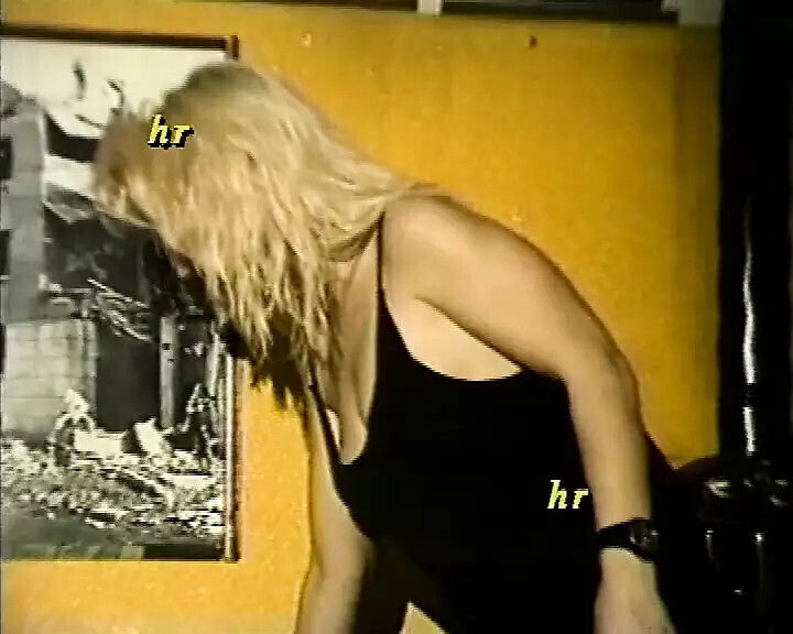 Italian light vintage video from tape with