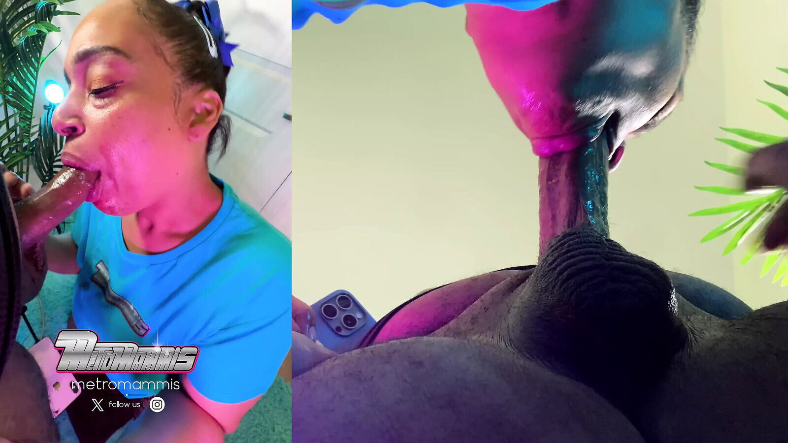 LATINA SUCKS SOUL FROM BLACK