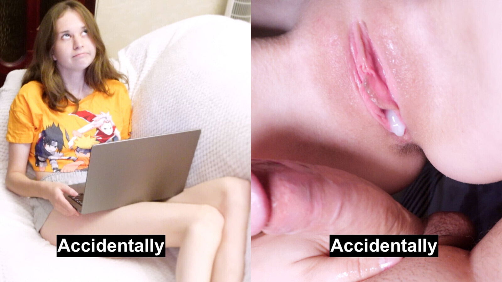 accidentally scratched accidentally cummed