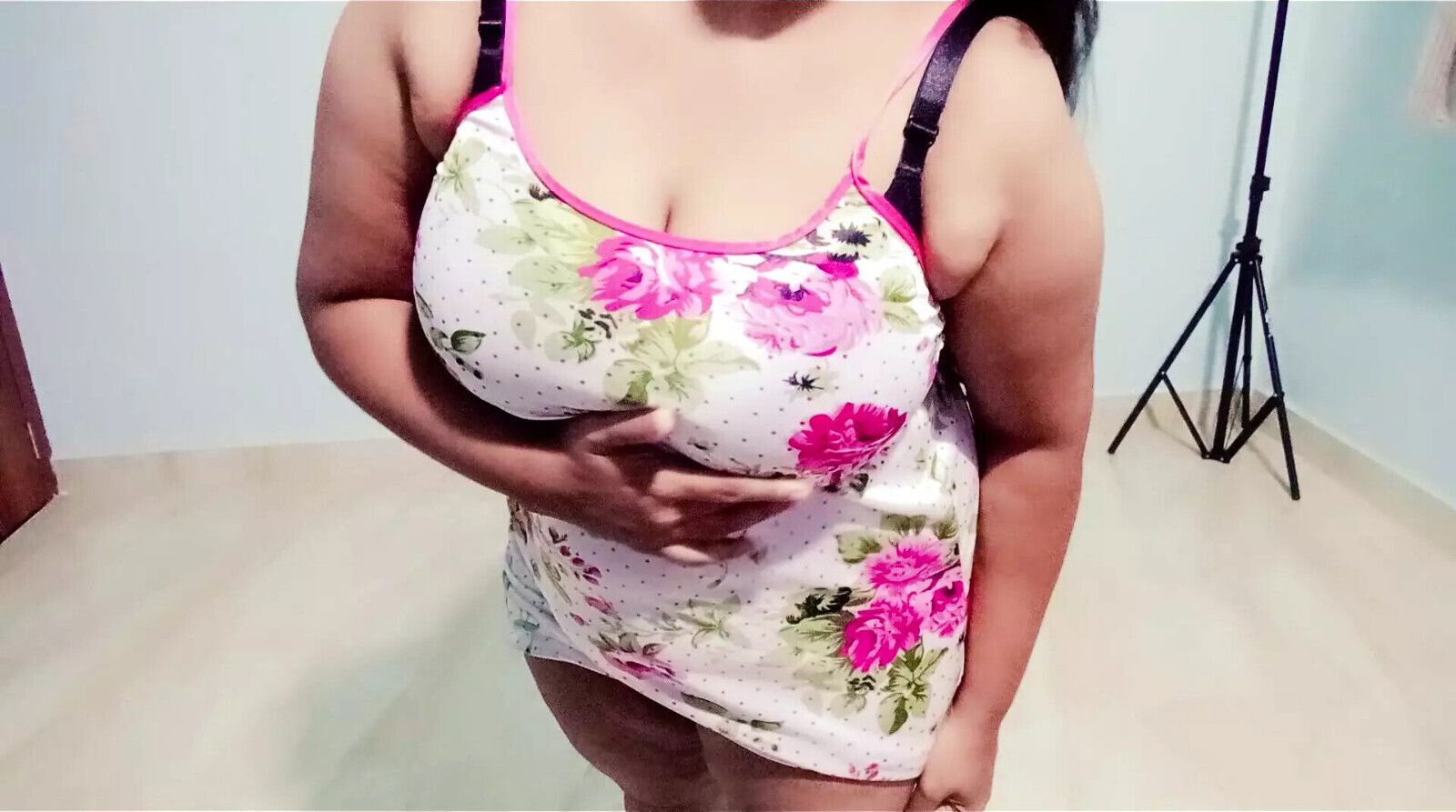 Desi Indian step sister seducing step brother live