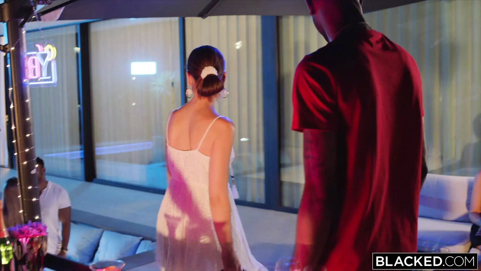 BLACKED Insatiable Beach Octokuro Gets