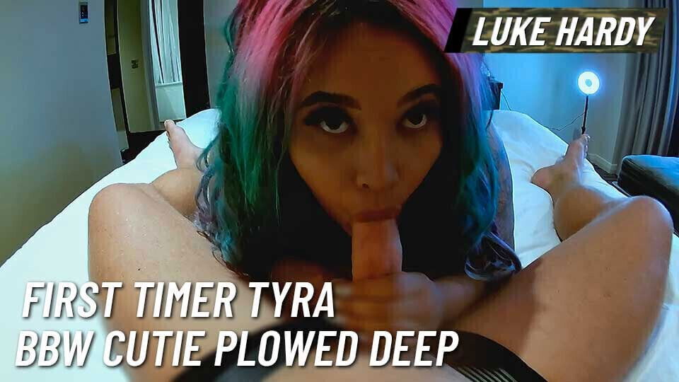 LUKE HARDY First Timer Tyra Cocoa Cutie Plowed Deep