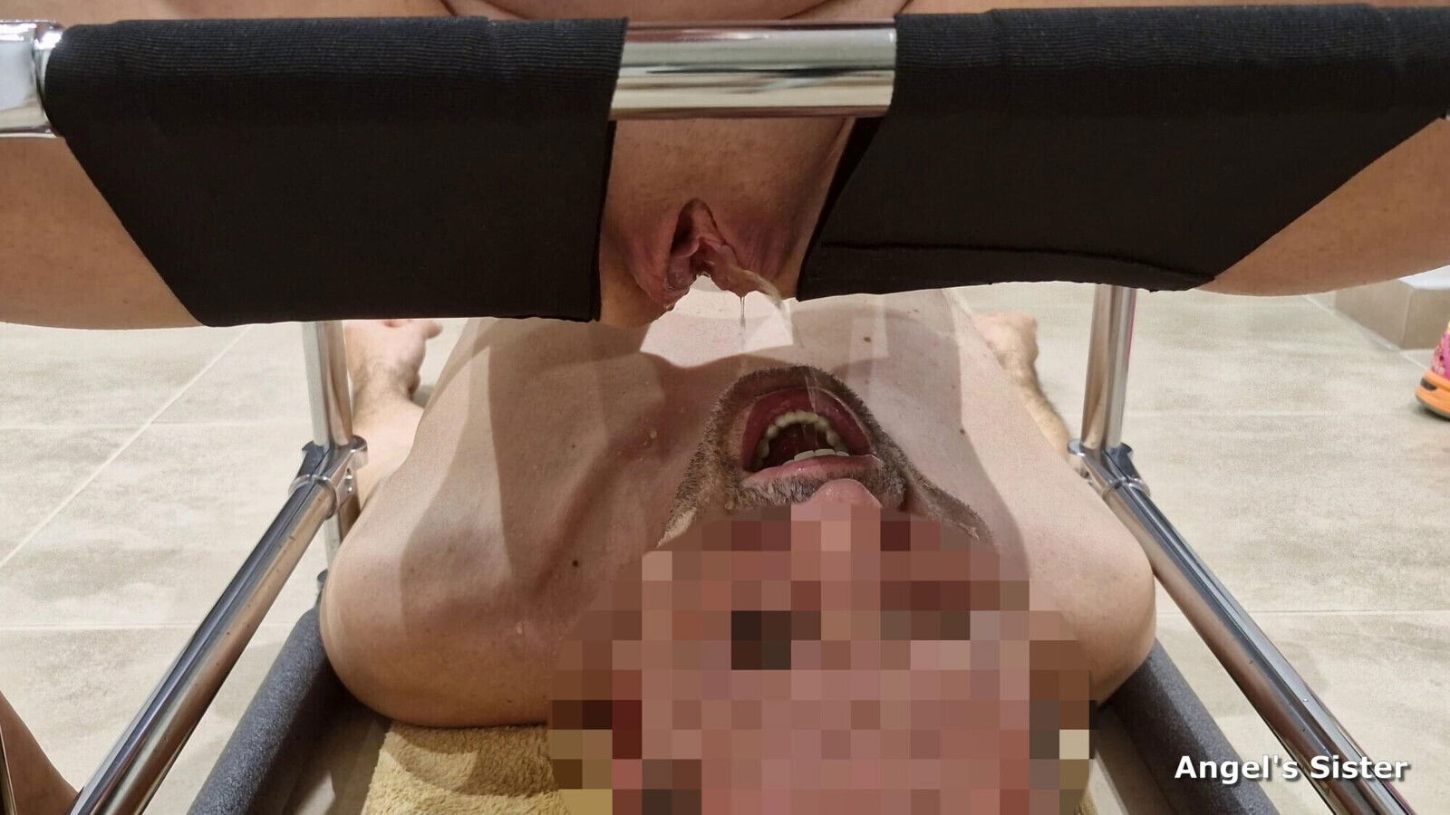 Femdom piss mouth, mouth toilet