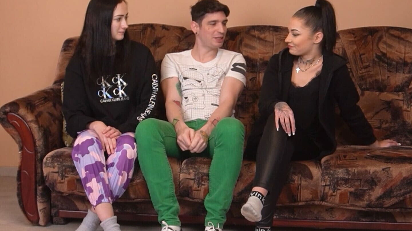 strip game between group girls lucky acting judge