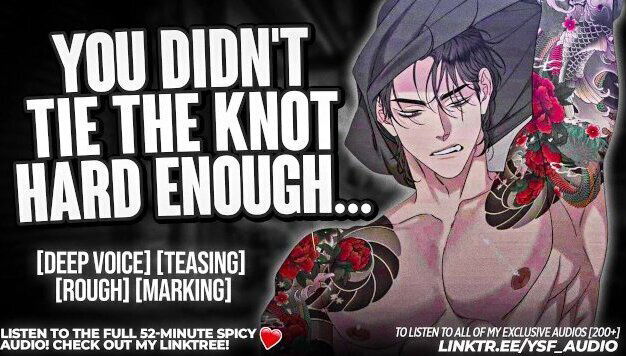 [male whimpering] Tied Boyfriend Breaks Puts Your Place asmr roleplay