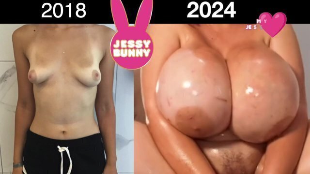 From mini Natural small Massive Fake Tits: 3750cc Jessy Bunny